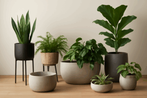 כלים לצמחים לבית